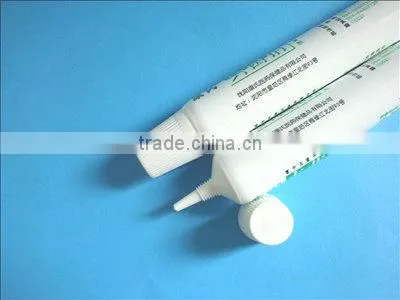 PE tube with metal roll on ball and UV coated screw cap