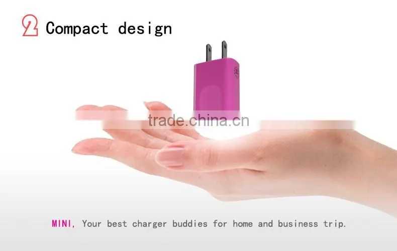 single usb to wall charger Home AC Charger US Adapter for Samsung Iphone