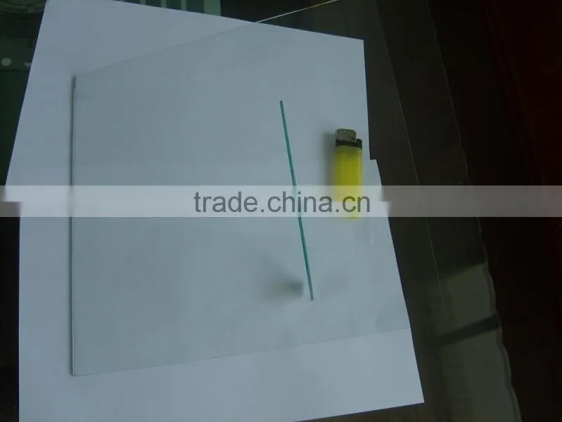Ultra thin glass for picture frame