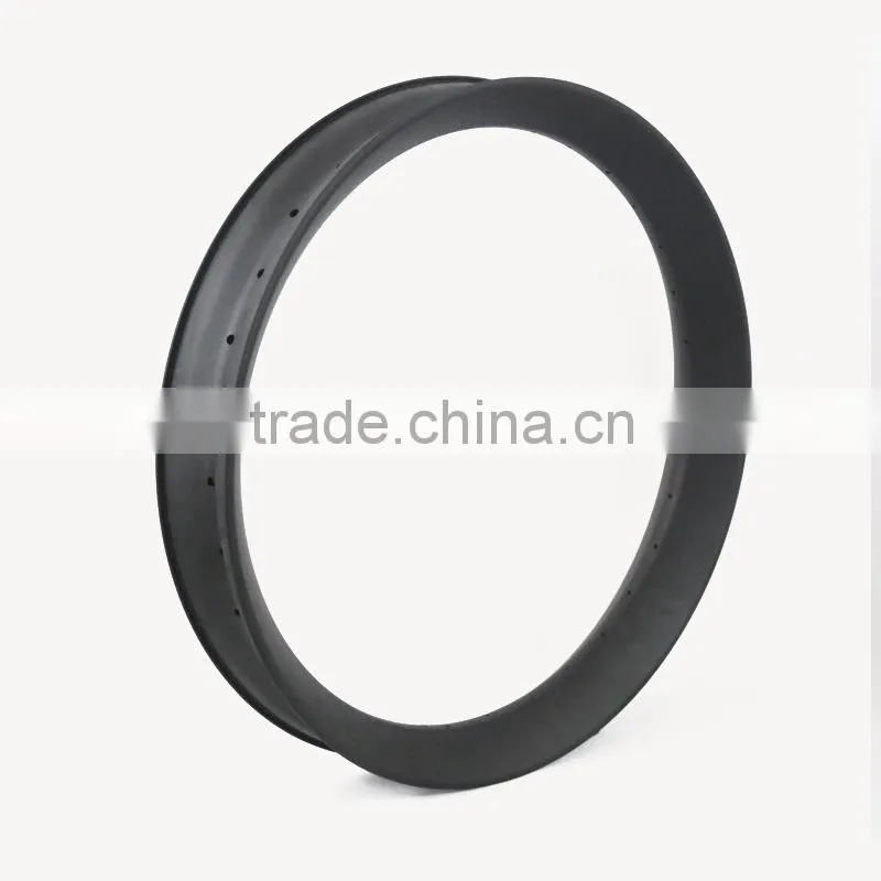 Full Carbon Hookless 26er width 100mm tubuless bike rim fiber mountain bicycle rims bicicleta carbon rims