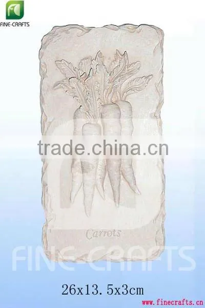 Resin carrots wall handicrafts