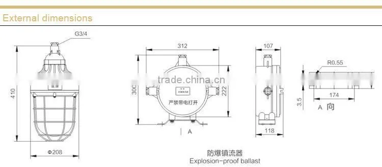 CCd-93 Explosion proof Light