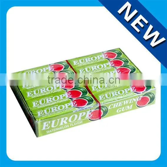 watermelon chewing gum