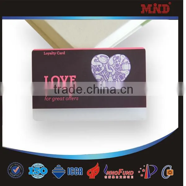 MDC643 Restaurant barcode membership cards/cheap membership card