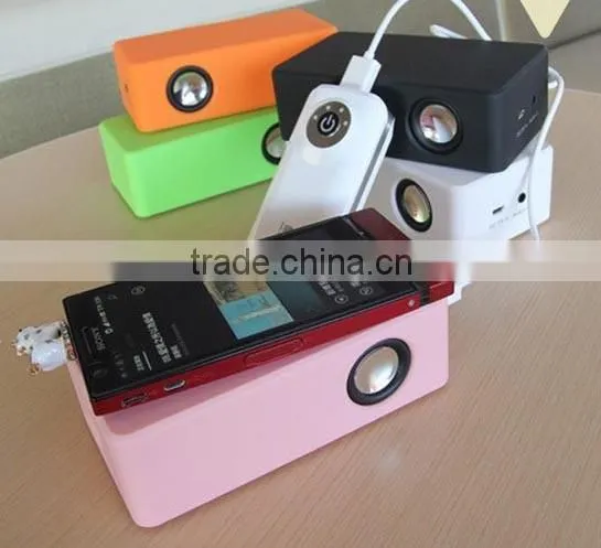 Various color selection enjoyable mini induction speaker