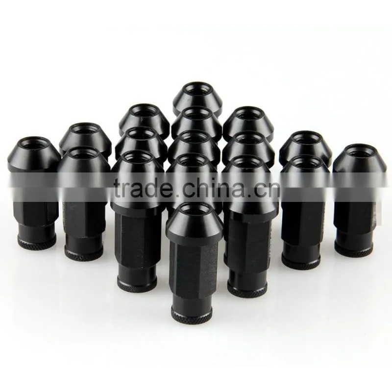 M12 x 1.5MM Open End Extended Aluminum Long Rim Tuner Wheel Lug Nut
