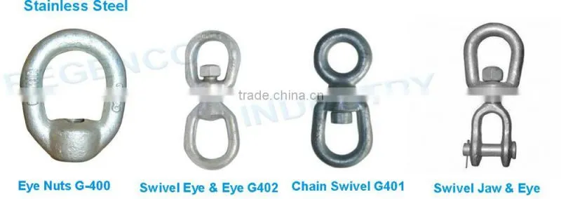 Stainless Steel Eye Bolt and Nut