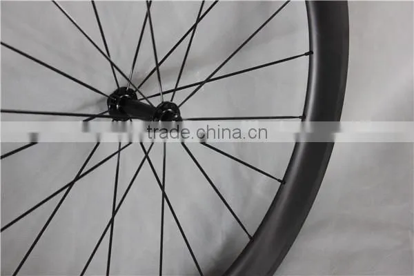 Carbon tubular wheelset China carbon wheels ICAN BIKES W56T