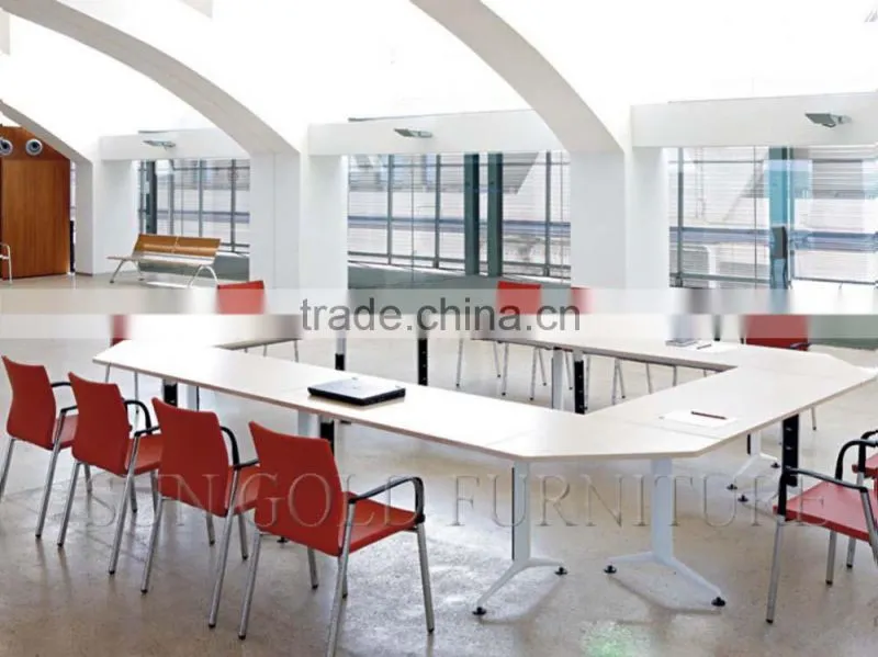 Large Wooden Melamine Conference table for Office, Banquet (SZ-MT064)