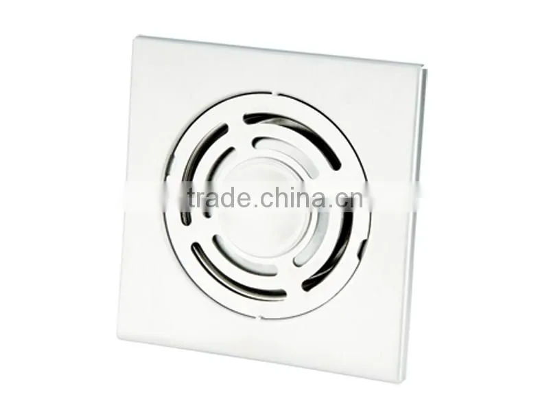 326 Square water seal stainless steel floor drain