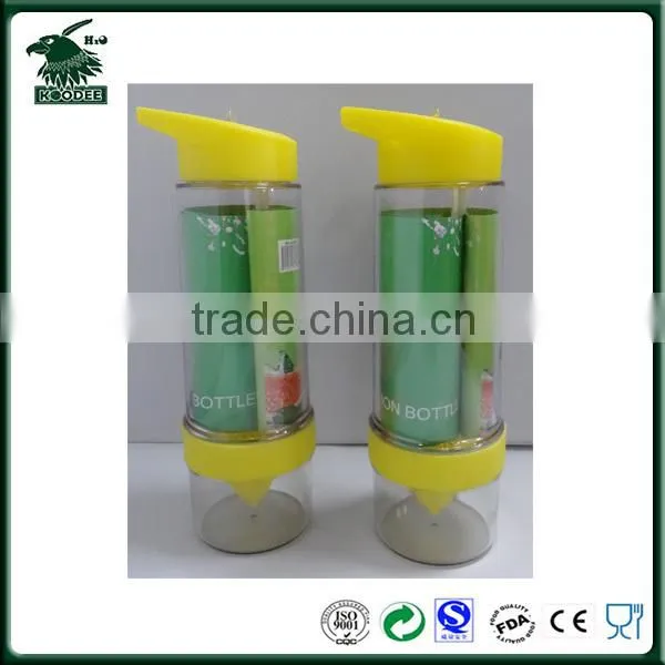 Hot Selling BPA Free Squeeze Bottle With Nozzle Lemonade Bottle