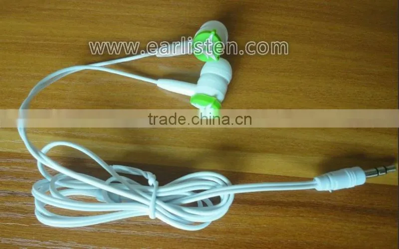 custom molded earbud earphone with molded packing