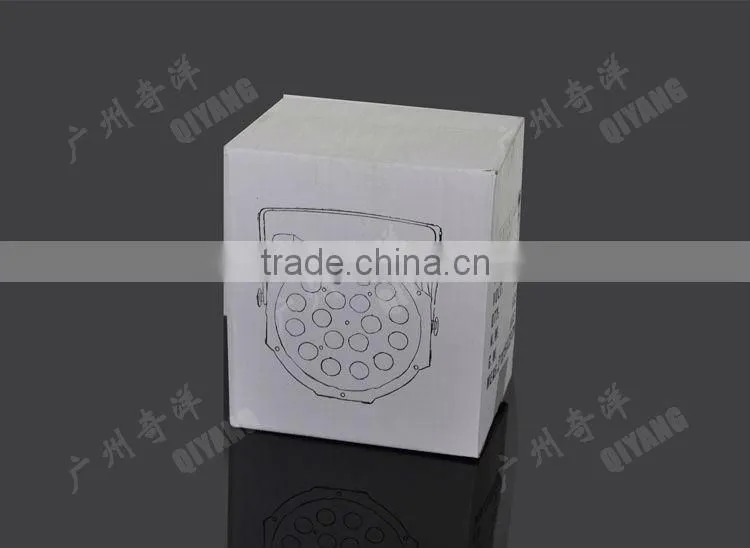 LP7-1803A 18pcs 3W RGB plastic flat LED PAR LIGHT