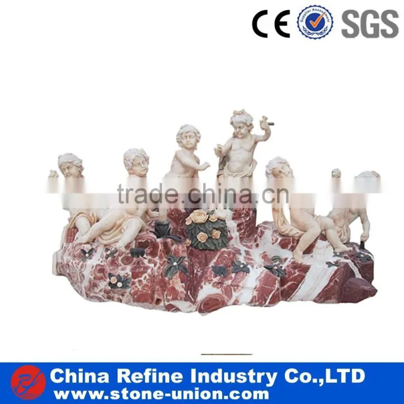 Natural Stone Marble Stone Sculpture for Children