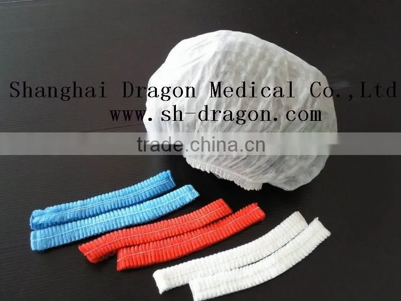 Mop Cap, cCip Cap, Disposable Nonwoven Bouffant Cap