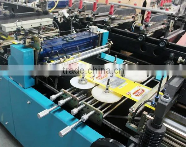 Top quality Driven Type And New Condition Pouch Making Machine