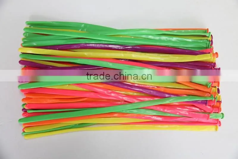 Twisty balloon neon color