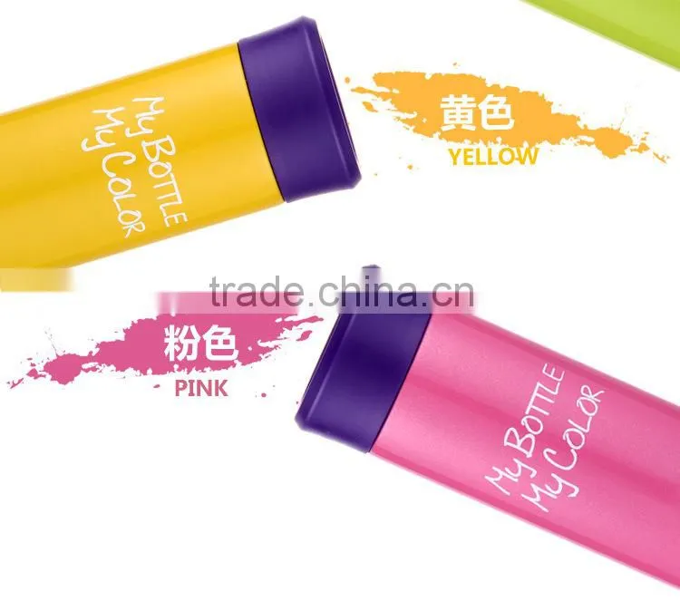 Home Office Business Stainless Steel Vacuum Thermal Dull Polish Warm Travel Mug Cup Bottle