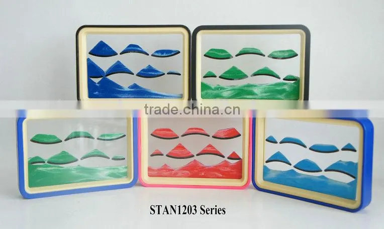 Sand Pictures/Black Plastic Sand Art
