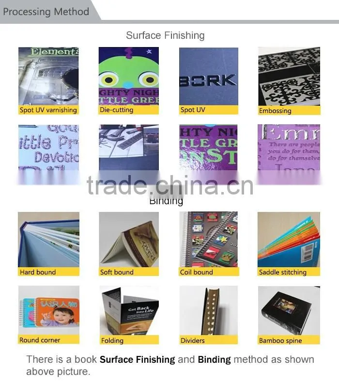 Catalogue print 2016 silk brochure printing offset printing hard cover and soft cover book printing