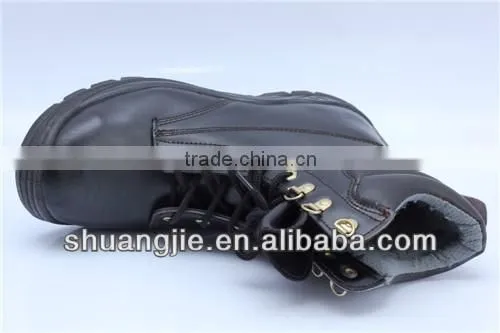 steel toe cap PU injected safety boots China made safety shoes 8083