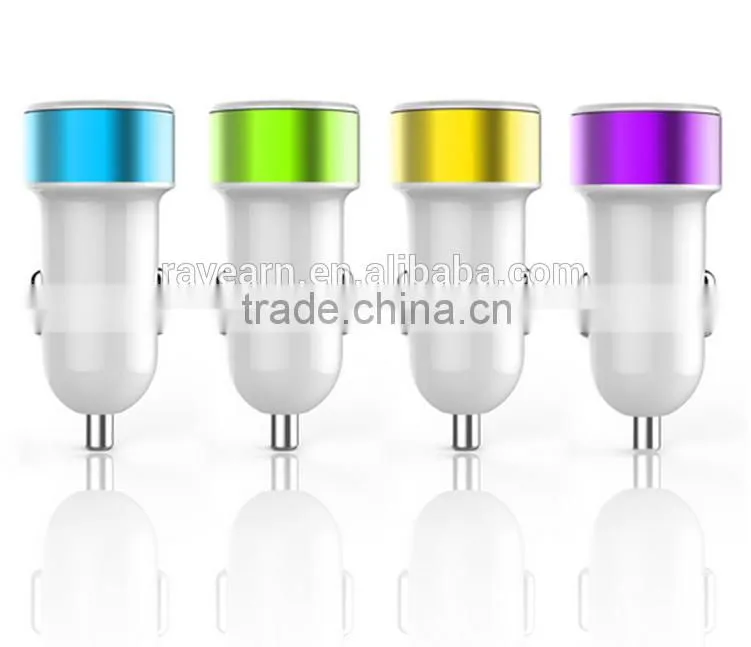 Dual USB 5V 4.8A USB Car Charger Power Adapter Wholesale Smart Phone Charger