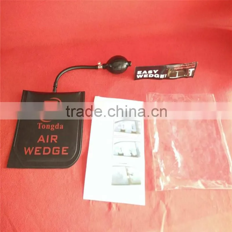 Customized Pump Air wedge for LOCKSMITH TOOLS Lock Pick Set Open Car Door Lock medium Size 17*17cm black