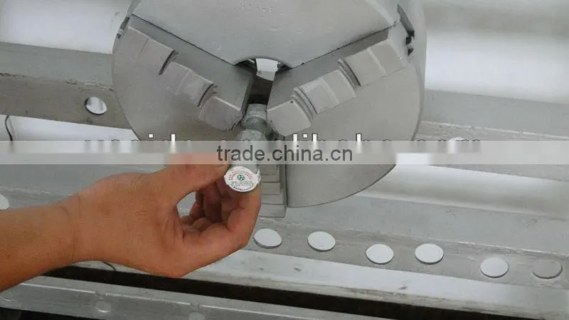 No.2 Zinc Plated with spring & ball hex anti-theft steel lock Nut