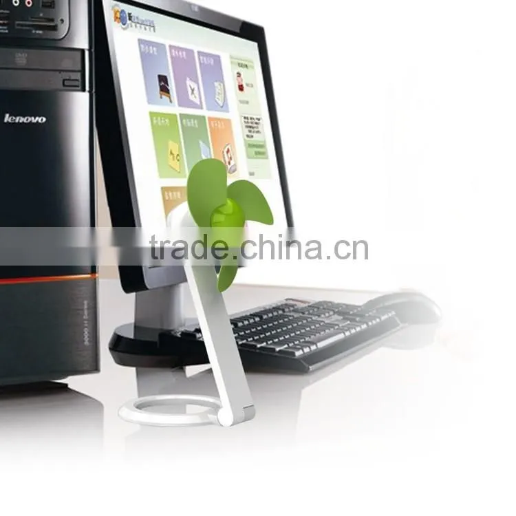 Universal OEM LOGO Customized Advertisement Foldable USB Programmable Electric Fan