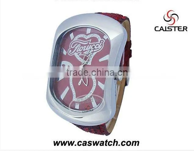 Fashion ladies watch with custom heart shape dial