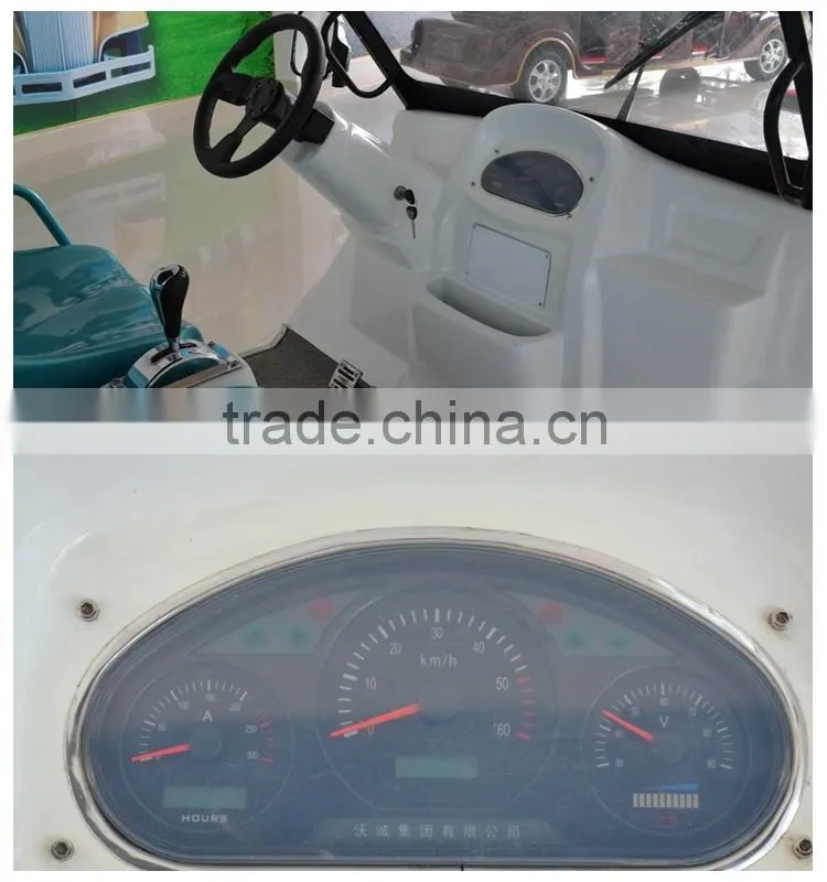 Kingwoo 4 seat small zone electric golf cart