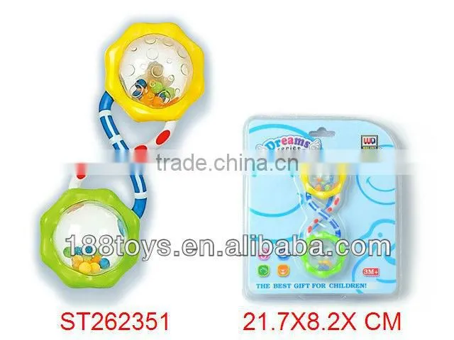 2013 New Design Baby Rattle,Funny Plastic Rattle,Baby Toy