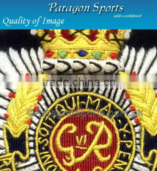 Bullion Badges Hand Embroidered Bullion Military Badges