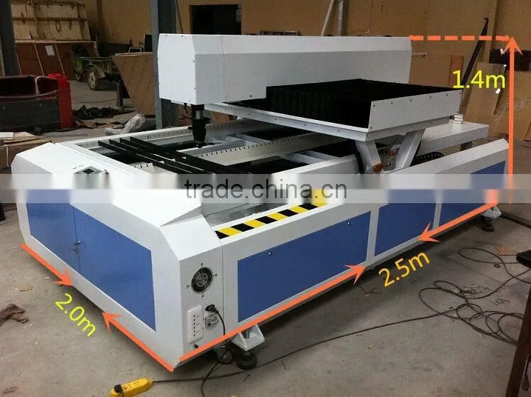 2016 new design hot sale 1000w laser cutting machine for metal material,with CE ,FDA Certification of Dowell