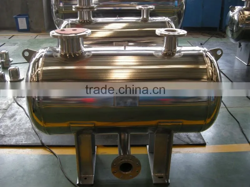Stainless Steel Horizontal Storage Tanks