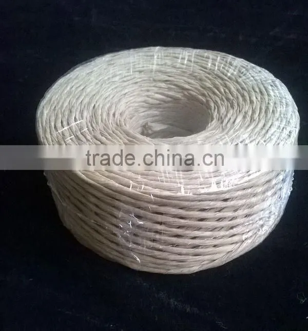 Orange paper twine