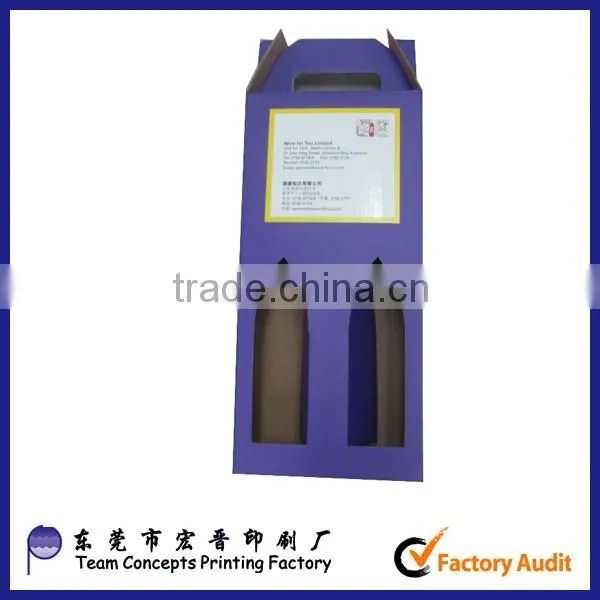 customized paper corrugated window packaging box