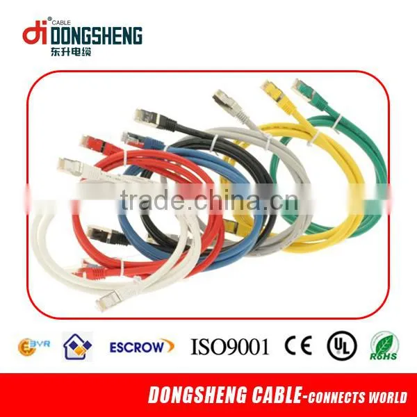 Manufacturer 3M lan cable Cat 5e UTP patch cord,Cu,CCA,CCS