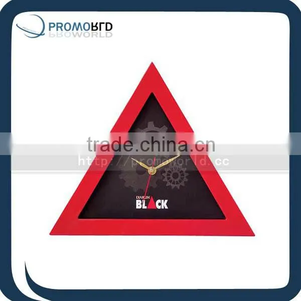 Novelty Clocks Decoration Triangle Clock