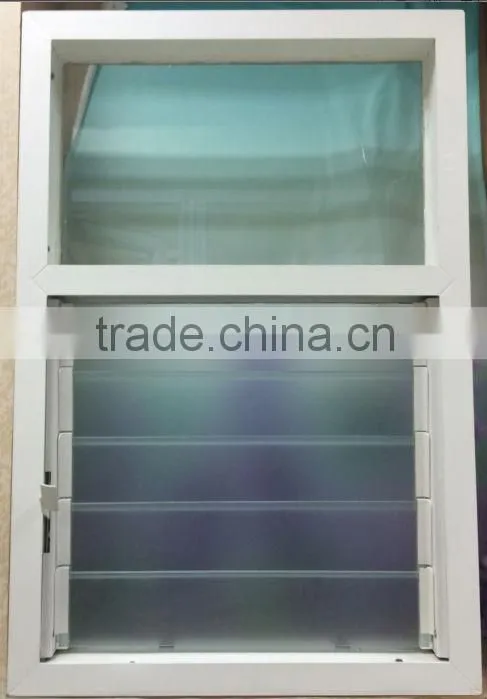 manufacturer for pvc glass louvers windows