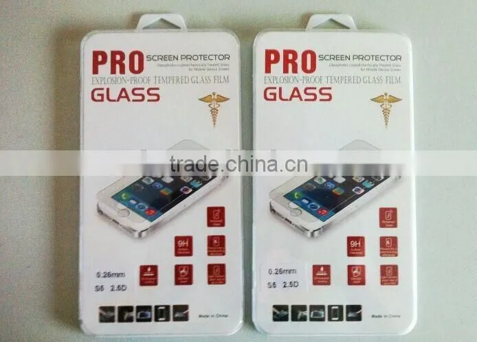 0.3mm round edge tempered glass screen protector For LG G4