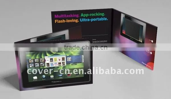 NEWEST /Adertising video booklet&Wedding gift