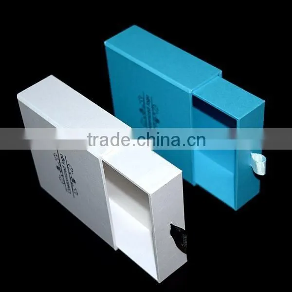 Eco-friendly custom black small gift box with transparent window