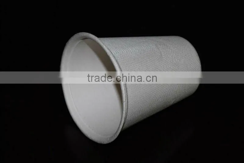 Biodgradable bagasse coffe cup