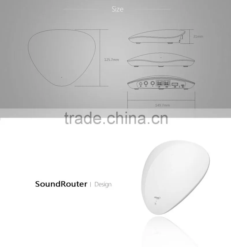 smart audio sound music router of speaker parts