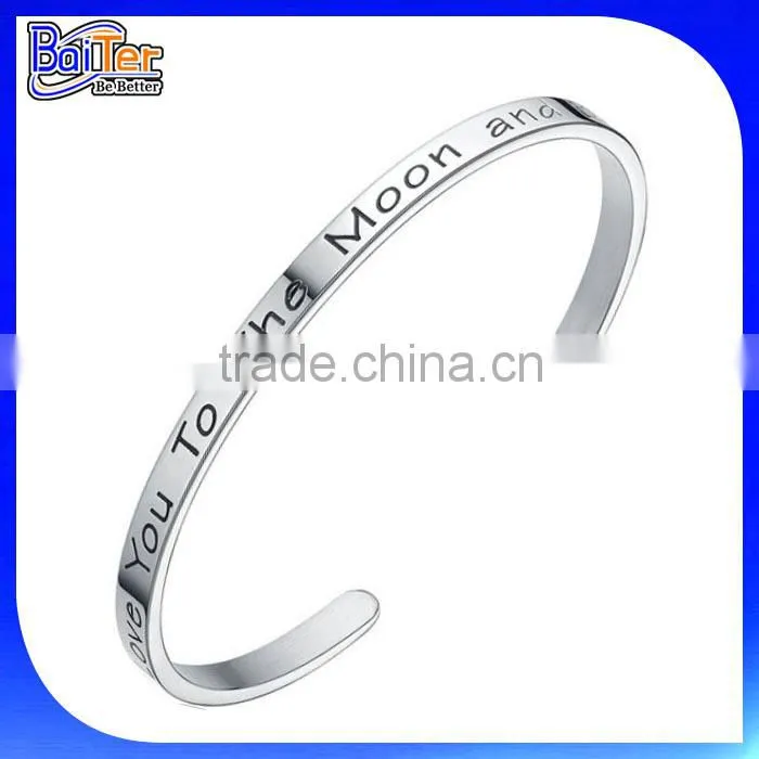 Custom Pave CZ Silver Palm Cuff Bangle Wholesale