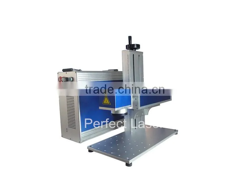 Perfect Laser PEDB-400B 10W Rotary Fiber Laser Marking Machine