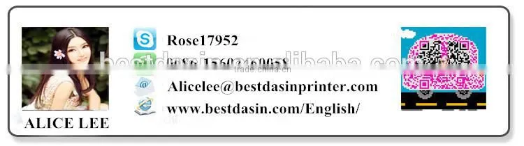 inkjet ceramic tile printer with DX5 printhead eco solvent printing CE approved