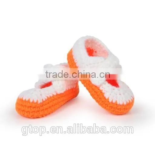 Wholesale Baby Handmade Crochet Shoes Supplier for 1-10 months old S-0009