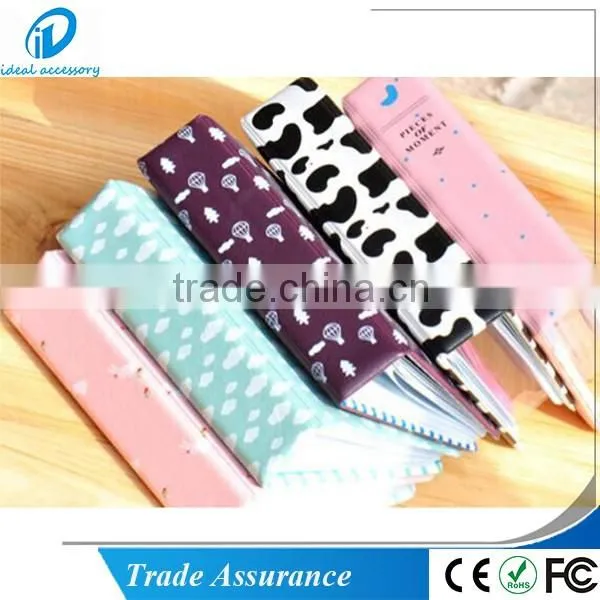 3inch Mini Credit Card Size 64 Pockets Photo Album for Polaroid Fuji Instax Mini Camera